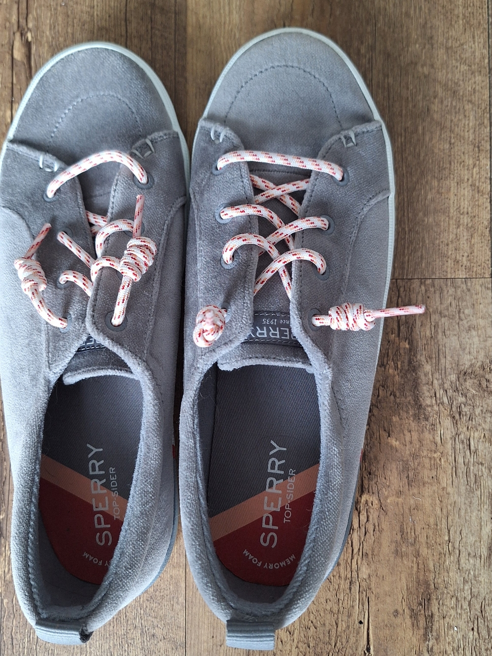 Sperry Women's Grey Crest Vibe Shoes Loafers